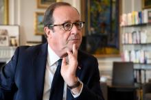 François Hollande, le 4 novembre 2020 à Paris
