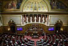 Le Sénat à Paris, le 17 décembre 2020