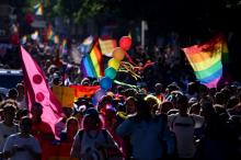 La Gay Pride à Jérusalem le 3 juin 2021