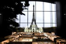 Lors de l'édition 2021 de la Foire internationale d'art contemporain (Fiac) au Grand Palais, à Paris