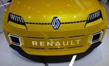 La nouvelle Renault R5 présentée au Salon automobile de Munich, en Allemagne, le 7 septembre 2021