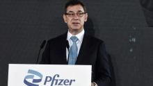Le PDG de Pfizer, Albert Bourla