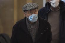 Guy Coponet, le rescapé de 92 ans de l'attentat de Saint-Etienne-du-Rouvray, à la cour d'assises spéciale de Paris le 17 février 2022