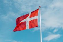 Le drapeau danois.