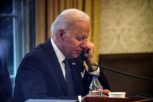 Joe Biden téléphone Ukraine