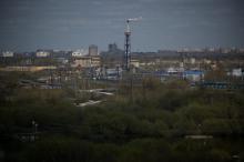 Une raffinerie de Gazprom Neft à Moscou, en Russie, le 28 avril 2022