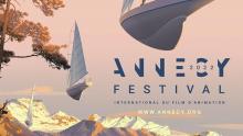 Affiche du Festival d'Animation d'Annecy 2022