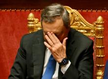 Mario Draghi démissionne de son poste de Premier ministre