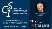 Jean-Dominique Michel, invité du Conseil Scientifique Indépendant