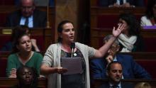 Caroline Fiat, député La France insoumise (LFI), le 15 mai 2019 à l'Assemblée nationale