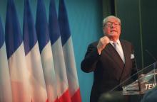 L'ancien président du Front national (devenu Rassemblement national) Jean-Marie Le Pen a été